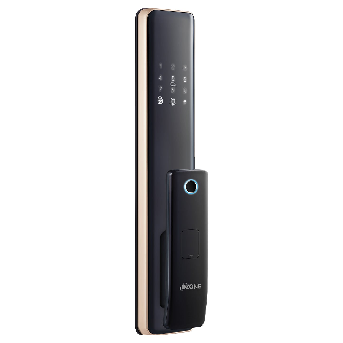 Morphy Life NXT Plus Smart Lock with 5-way Unlock for External Doors | Free Installation | Door Thickness: 35-80 mm