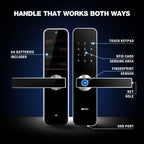 Ozone Morphy M Life Wi-Fi Smart Lock with 5-way access | Door Thickness: 35-100 mm - Ozone Group