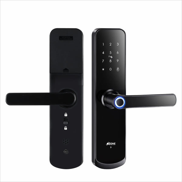 Ozone Morphy Eco LIFE BL Smart Door Lock with 5-way Access | For External Wooden & Metal Doors