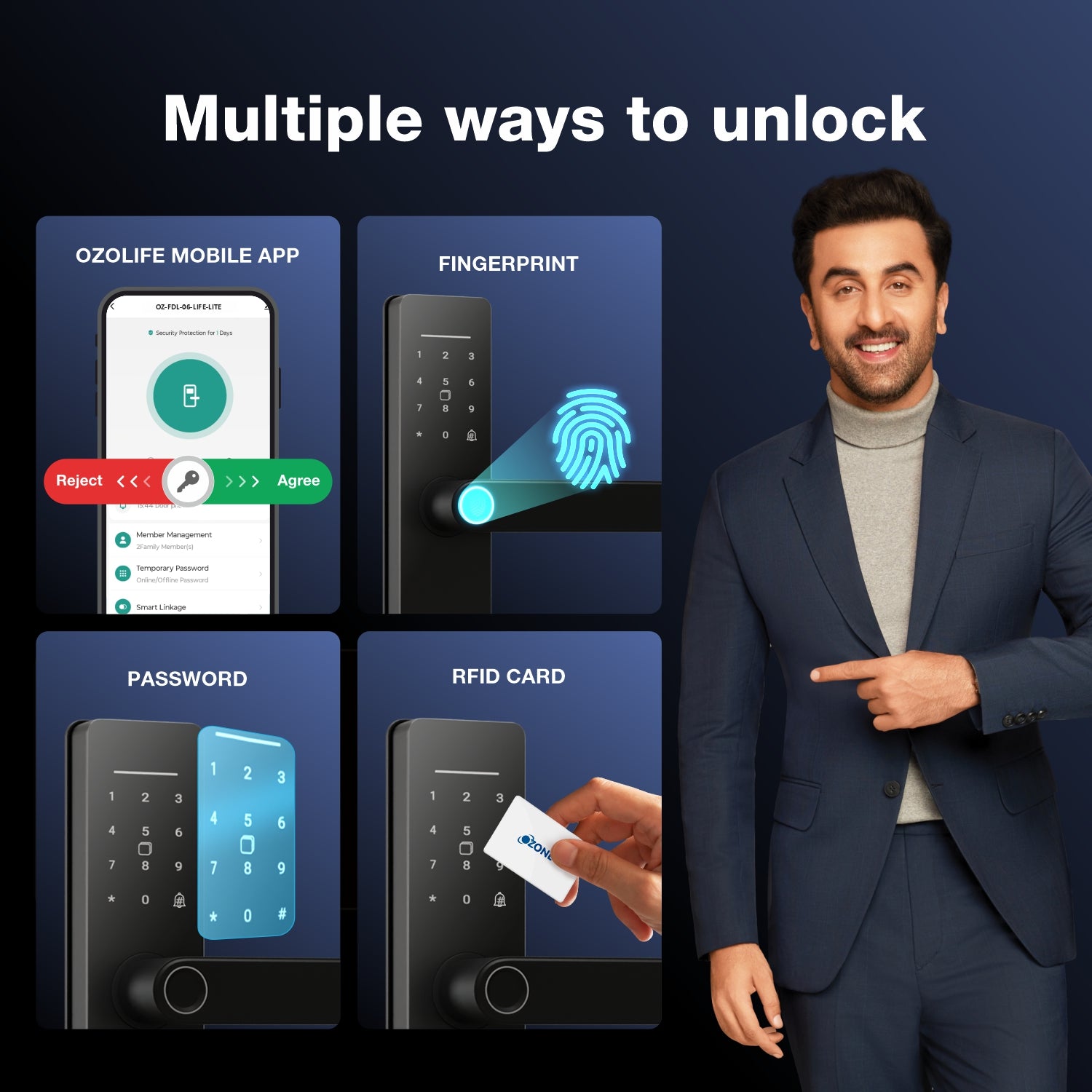 Ozone Morphy Life Lite 6 Wi-Fi Smart Door Lock – ozokart