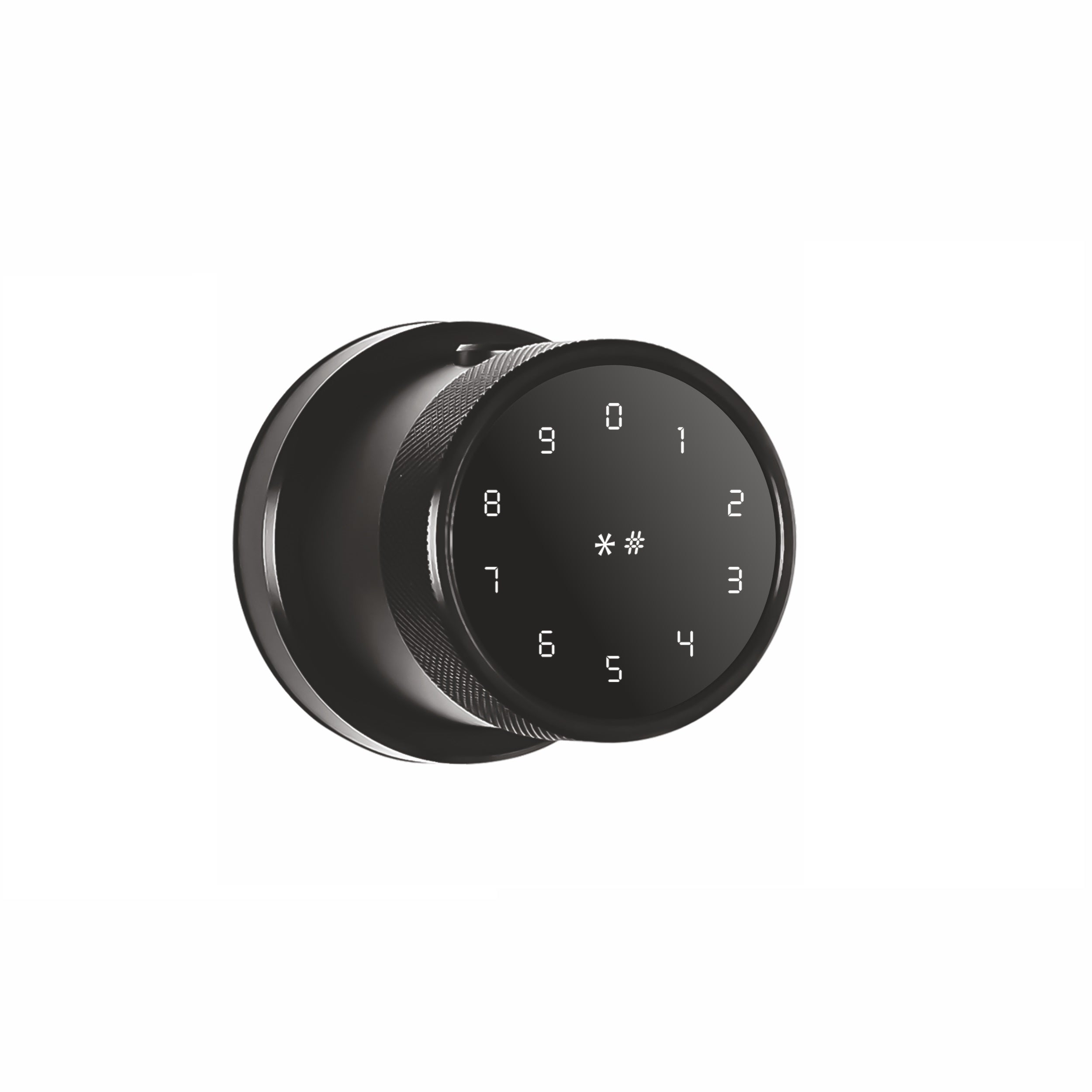 Ozone Oracle Bluetooth Smart Door Lock with 4-way access | Door Thickness: 35-65 mm (Black)