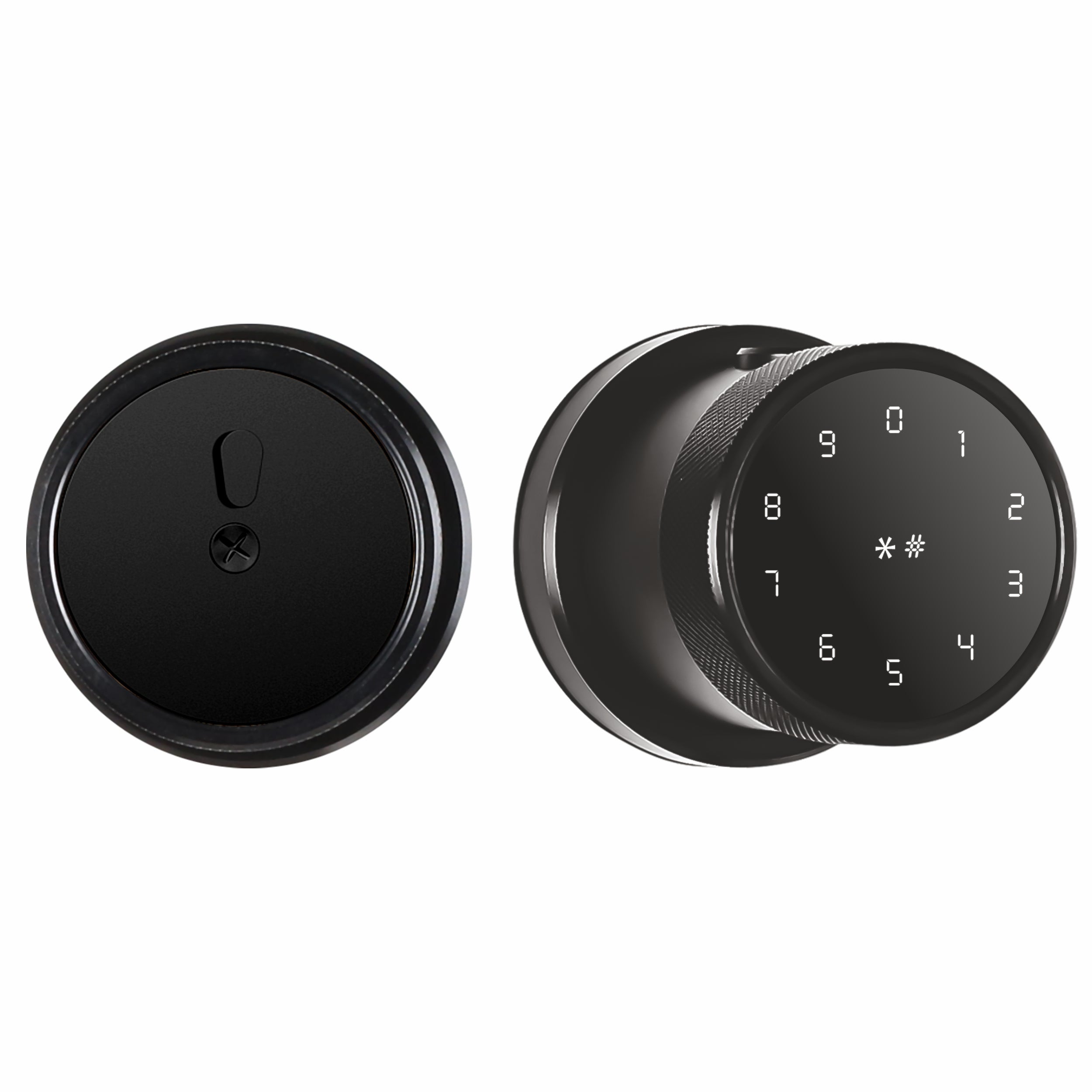 Ozone Oracle Bluetooth Smart Door Lock with 4-way access | Door Thickness: 35-65 mm (Black)