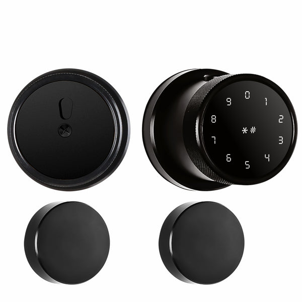 Ozone OZ-FDL-11-R Life Smart Lock with Google Assistant & Alexa Enabled (Black, Bronze, Gold)
