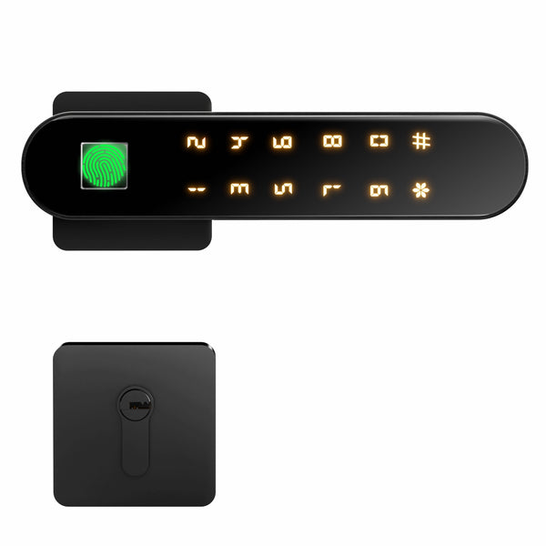 Ozone Trinity Smart Door Lock with 4-way Access | For Internal Wooden Doors