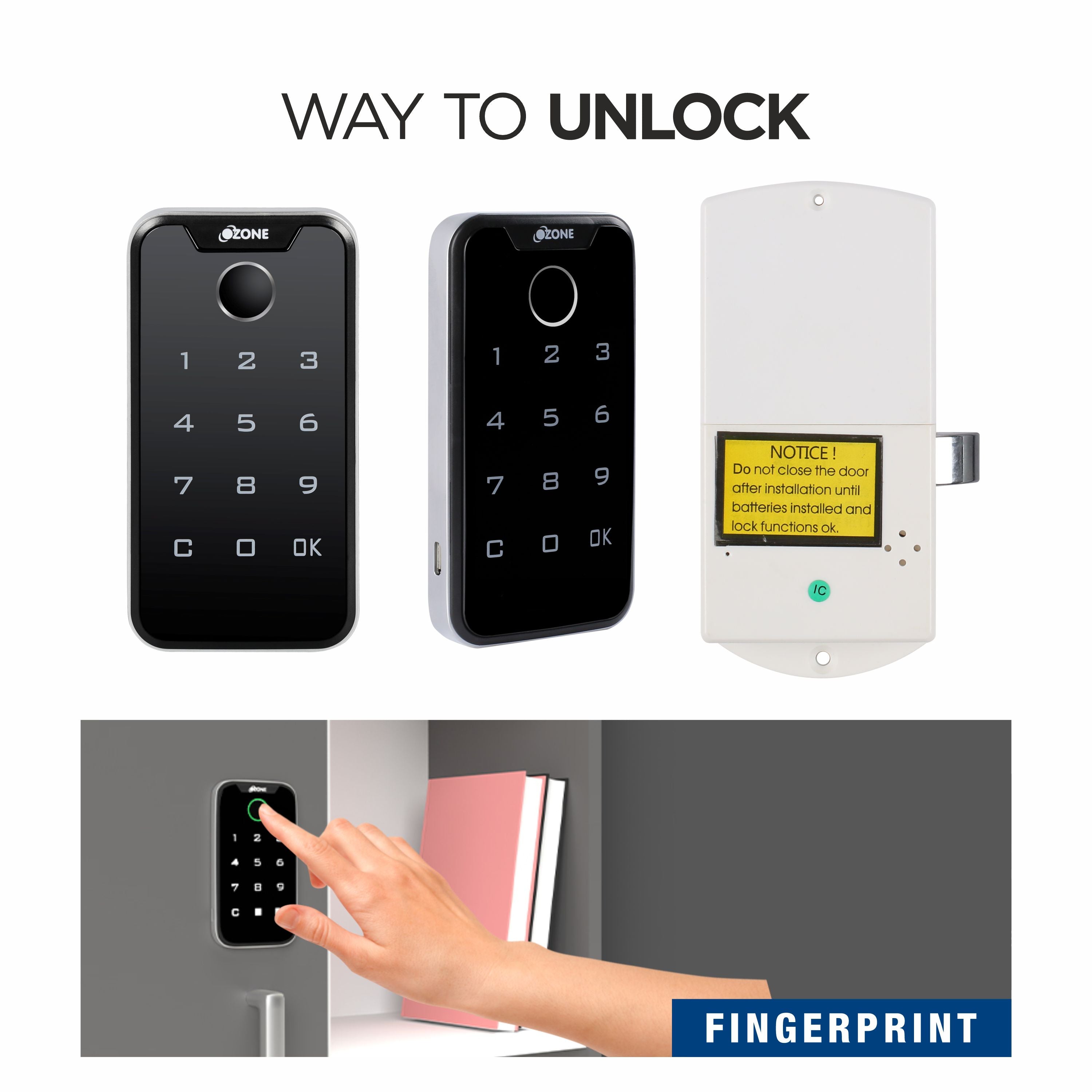 Buy Wooden Wardrobe & Cabinet Locks - Ozone OZFL 203 PF – ozokart