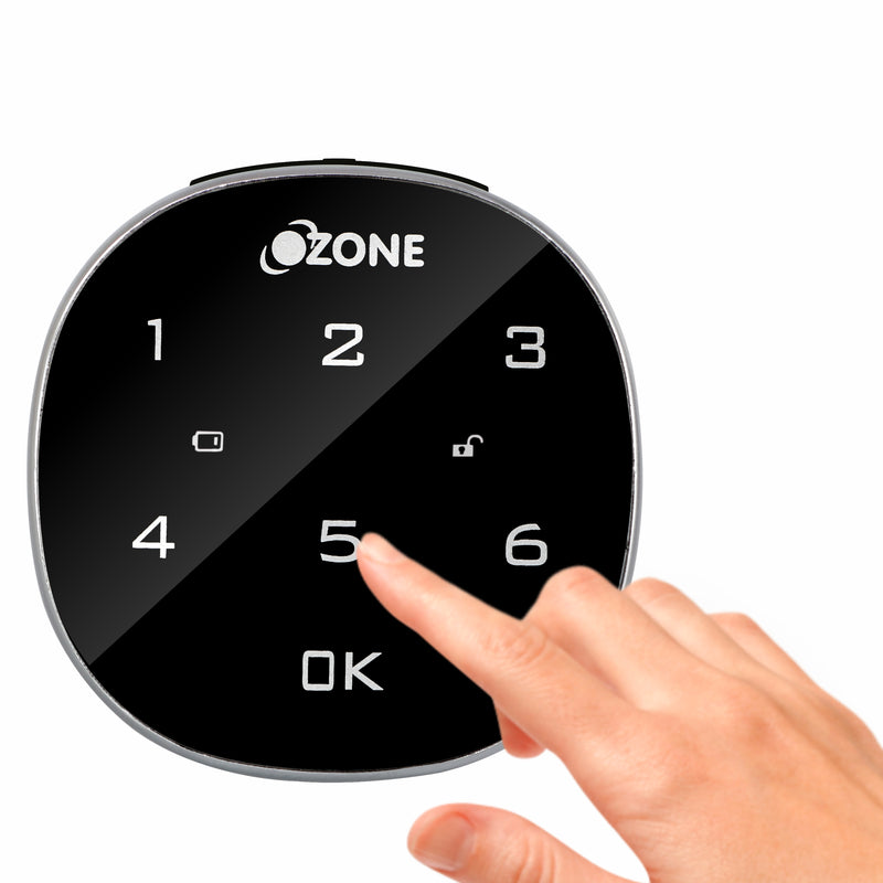 Ozone Smart Furniture Lock with Password Access | For Single/Multiple Metal/Wooden Drawers, Cabinets and Wardrobes