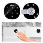 Ozone Smart Furniture Lock with Password Access | For Single/Multiple Metal/Wooden Drawers, Cabinets and Wardrobes - Ozone Group