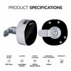 Ozone Smart Furniture Lock with RFID Access | For Single/Multiple Metal/Wooden Drawers, Cabinets and Wardrobes - Ozone Group