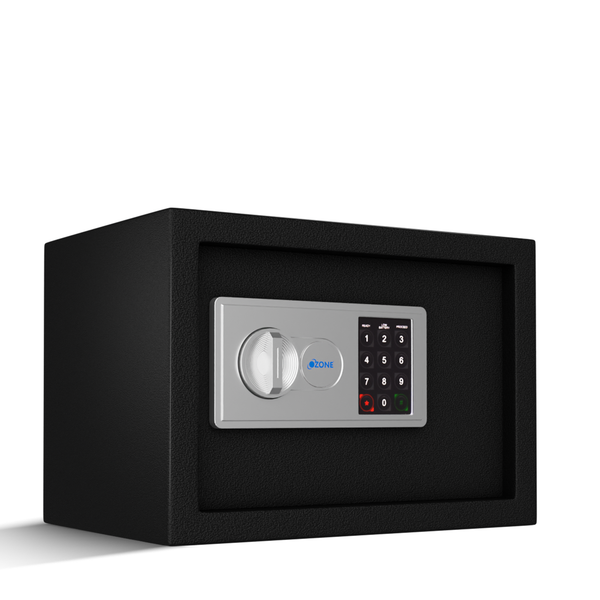 Ozone 7.9 Litres Digital Safe Locker for Home & Office – Digital Lock, 1-Way Unlocking (Password), Size: 200H x 300W x 200D mm, Weight: 5.15kg, 2-Year Warranty - Ozone Group