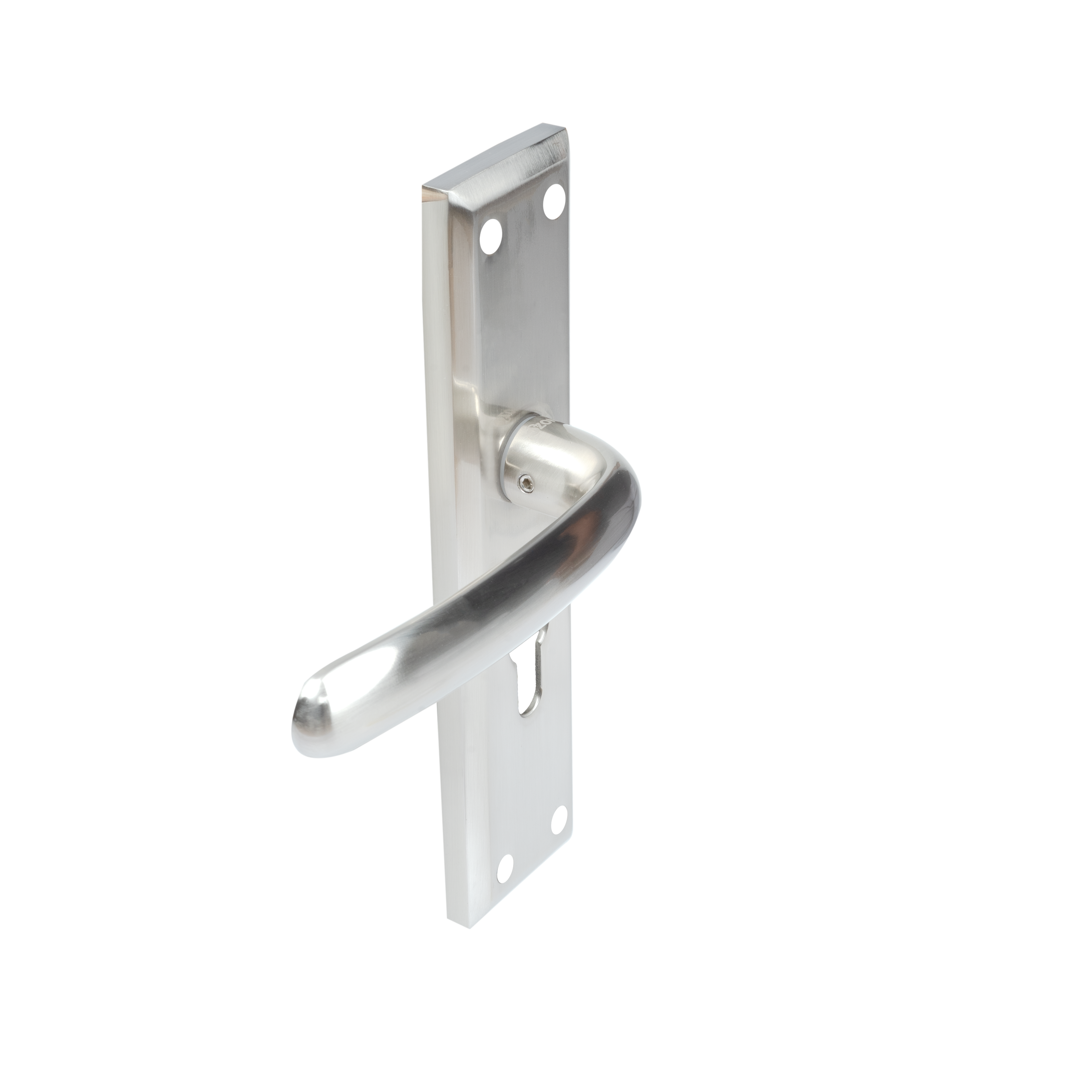 Ozone Zinc Handle On Rose Combi-set|Door Thickness up to 60 mm