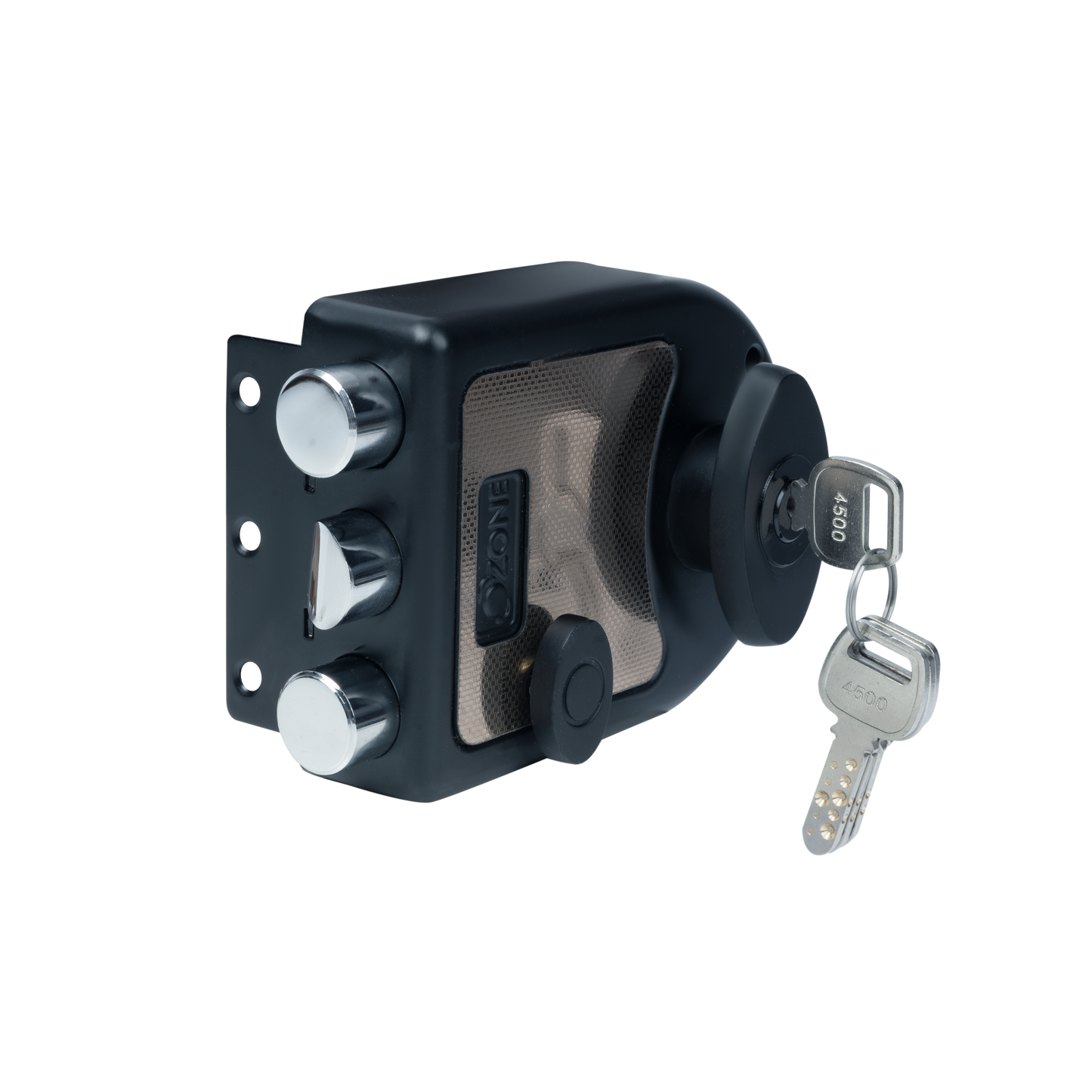 Ozone Dual-Tone Main Door Lock with Key and Knob Mechanism | Door Thickness: 30–85 mm