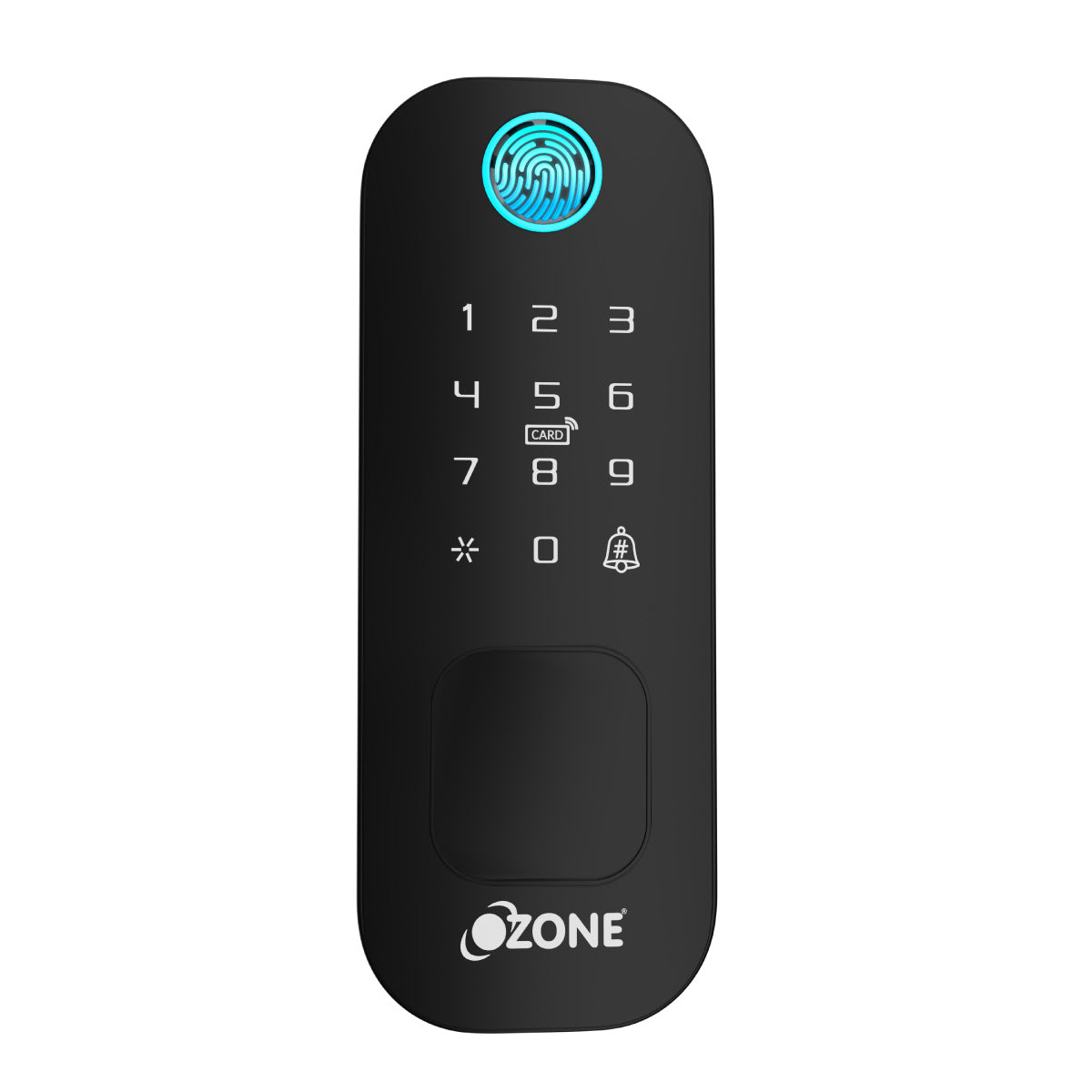 Ozone Fingerprint Rim Lock – 4 Way Access, Double Sided