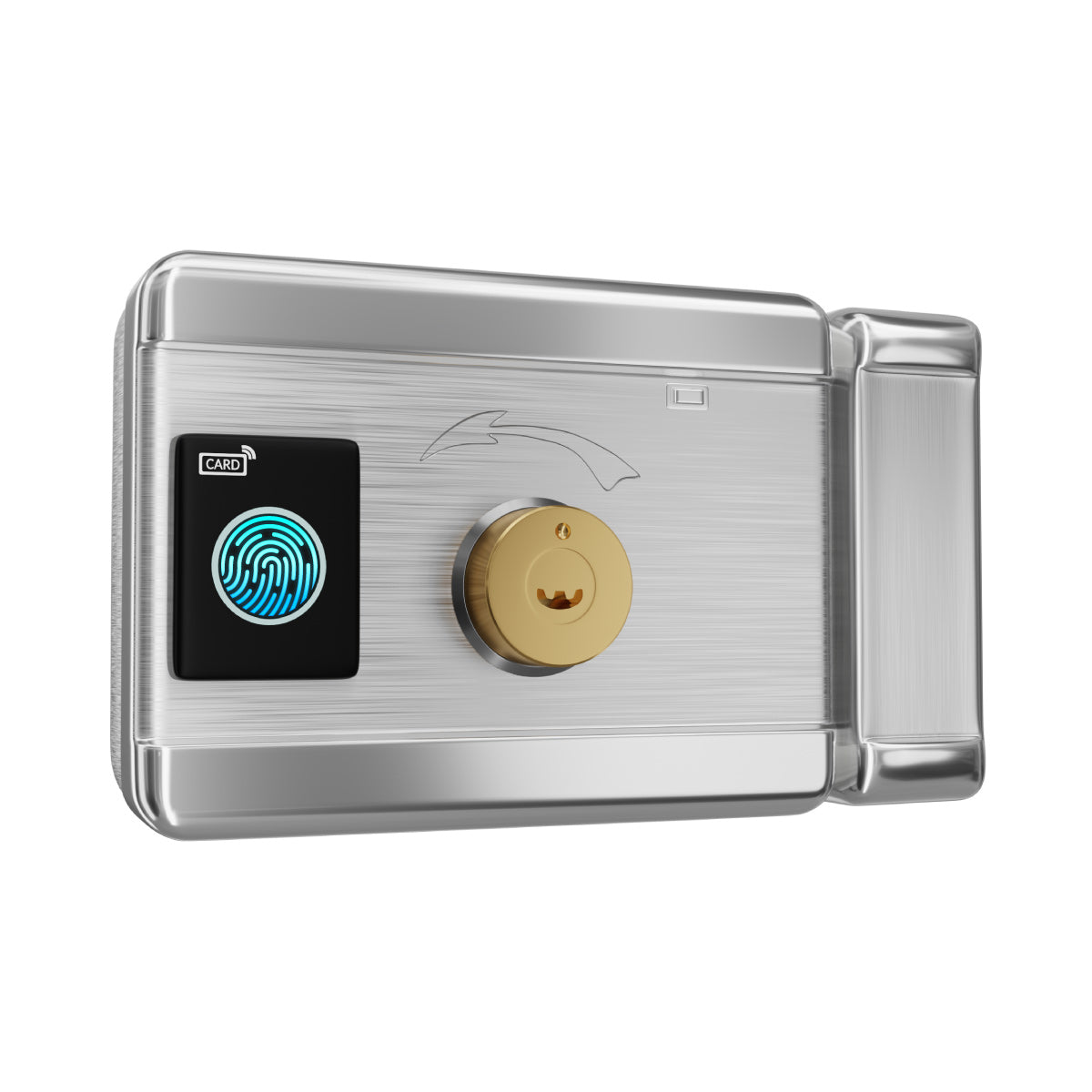 Ozone Double-sided Fingerprint Rim Lock with 4-way access | Door Thickness: 20-65 mm - Ozone Group