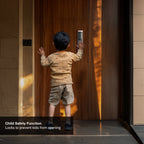 Ozone 3D Facial and Palm Recognition Smart Door Lock with 6-way access | Door Thickness: 45-120 mm - Ozone Group