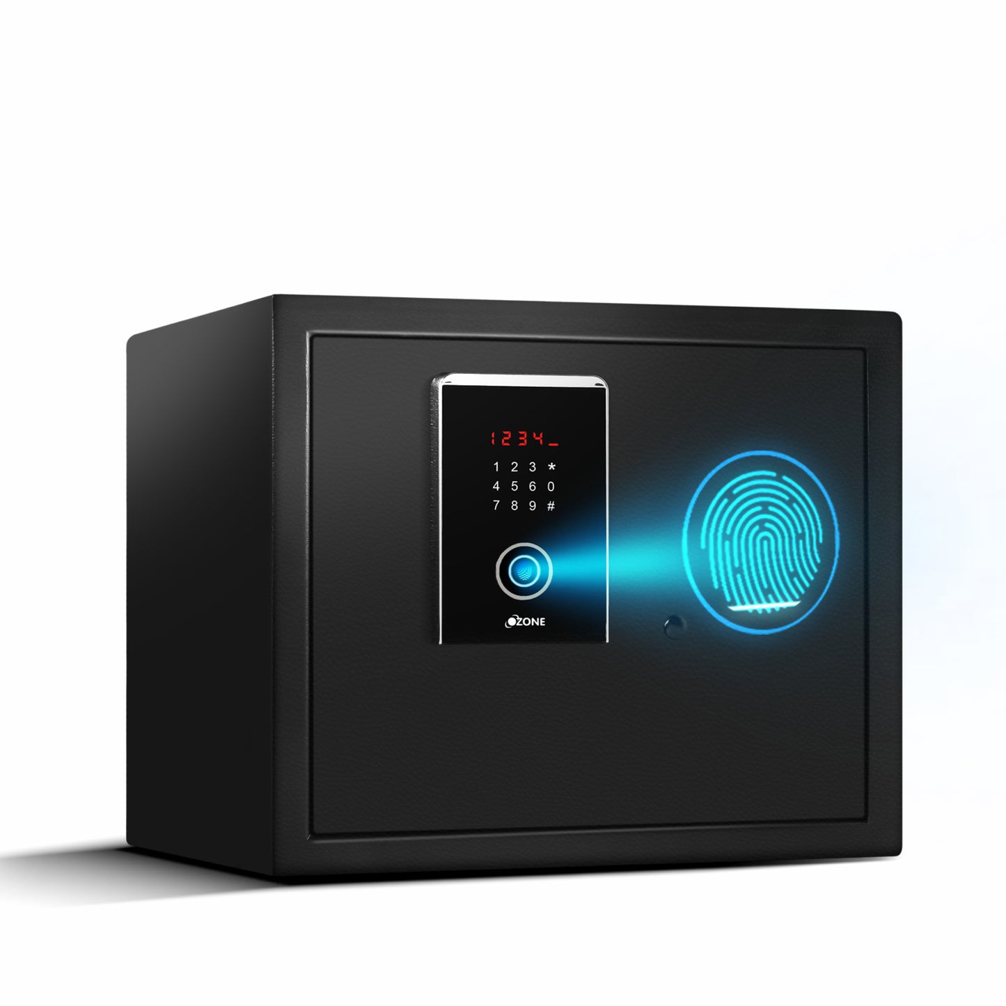 Ozone 40.8 Litres Fingerprint Safe Locker for Home & Office – Fingerprint Lock, 2-in-1 Unlocking (Fingerprint & Password), Size: 350H x 400W x 350D mm, Weight: 21.3kg, 2-Year Warranty