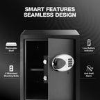 Ozone 40 Litres Digital Safe Locker for Home & Office – Digital Lock, 1-Way Unlocking (Password), Size: 420H x 350W x 360D mm, Weight: 20kg, 2-Year Warranty - Ozone Group
