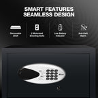 Ozone 34.94 Litres Digital Safe Locker for Home & Office – Digital Lock, 1-Way Unlocking (Password), Size: 250H x 455W x 375D mm, Weight: 12.4kg, 2-Year Warranty - Ozone Group