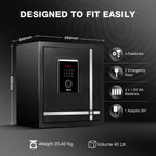 Ozone Safilo Bio- 1 | Fingerprint Safe | 40 Litres