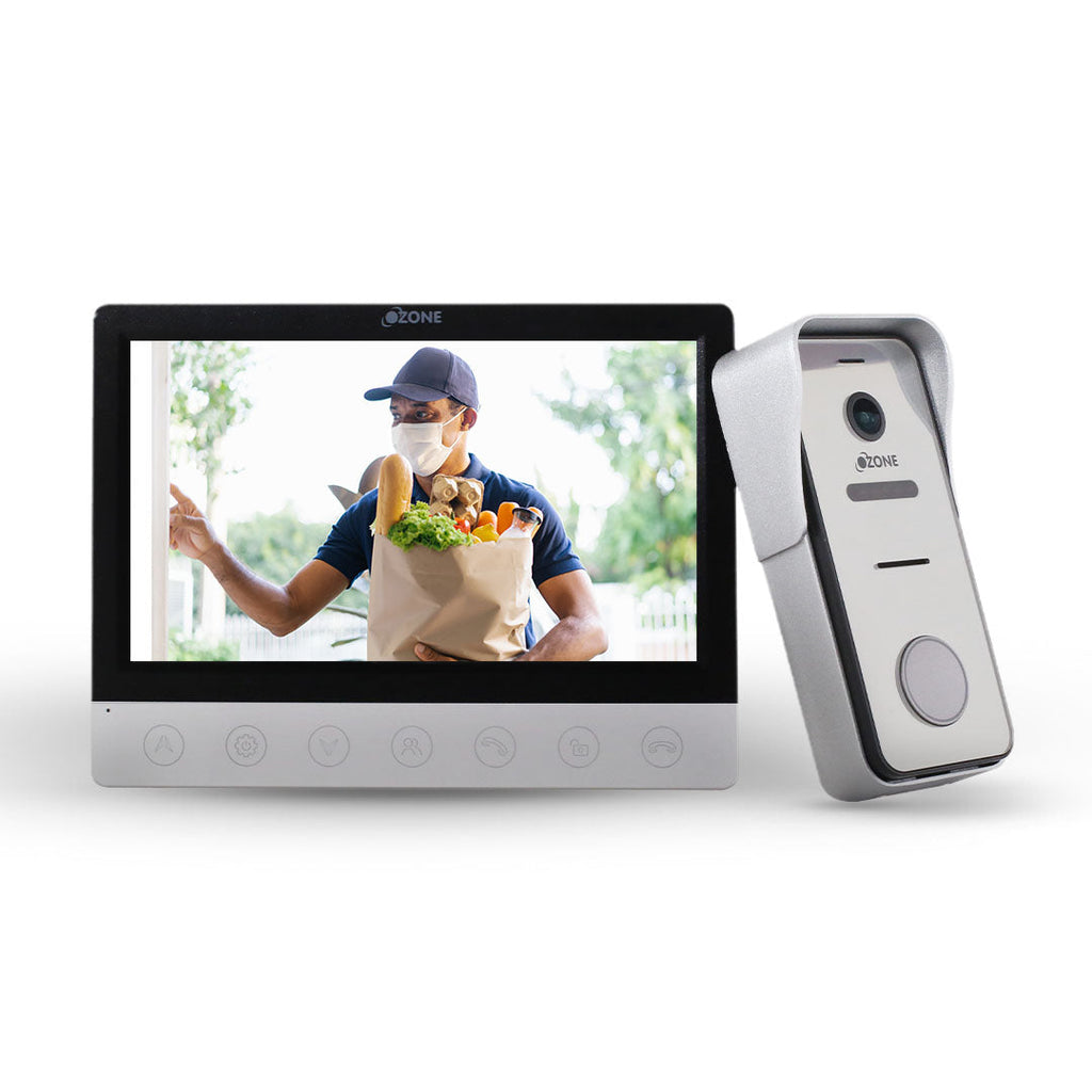 Ozone Single Apartment Video Door Phone with 7" High-resolution Screen - Ozone Group