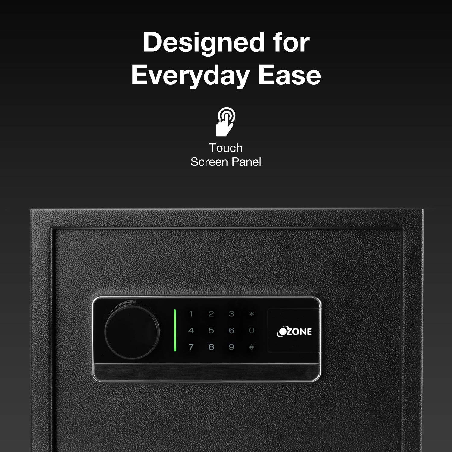 Ozone 20 Litres Digital Safe Locker for Home & Office – Digital Lock, 1-Way Unlocking (Password), Size: 250H x 350W x 320D mm, Weight: 11kg, 2-Year Warranty - Ozone Group