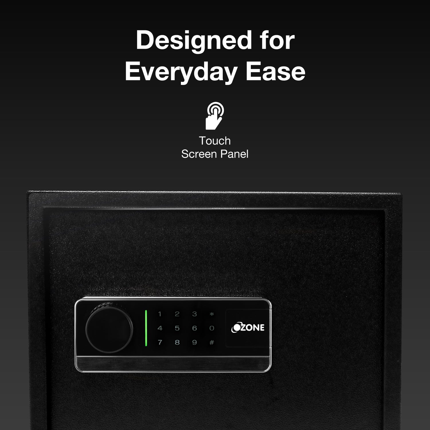 Ozone 30 Litres Digital Safe Locker for Home & Office – Digital Lock, 1-Way Unlocking (Password), Size: 320H x 400W x 320D mm, Weight: 14kg, 2-Year Warranty - Ozone Group