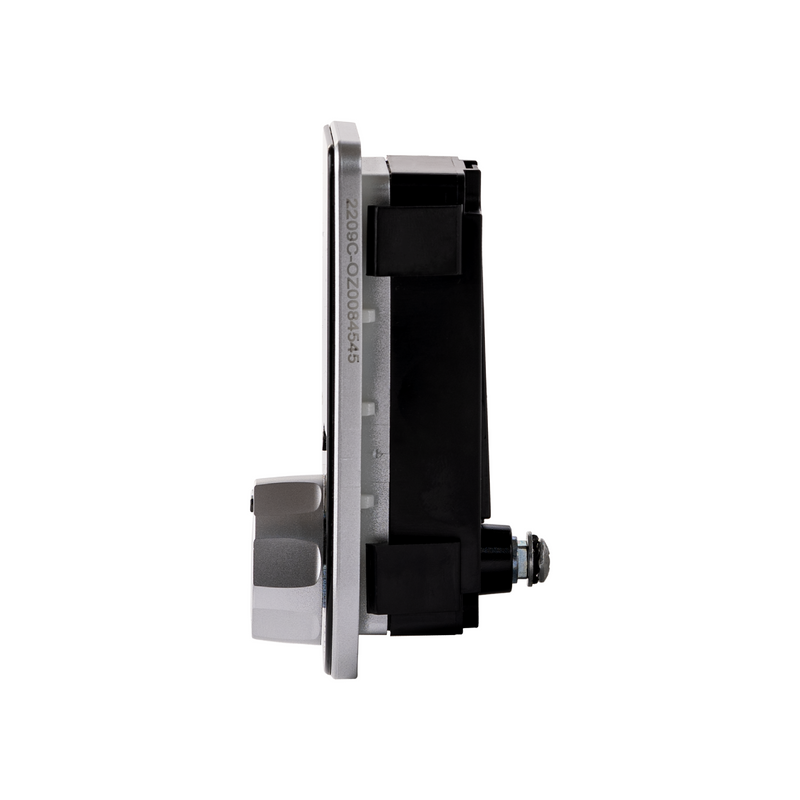 Ozone 301 Vertical Smart Furniture Lock with Password & Key Access | For Wooden/Metal Cabinets & Wardrobes
