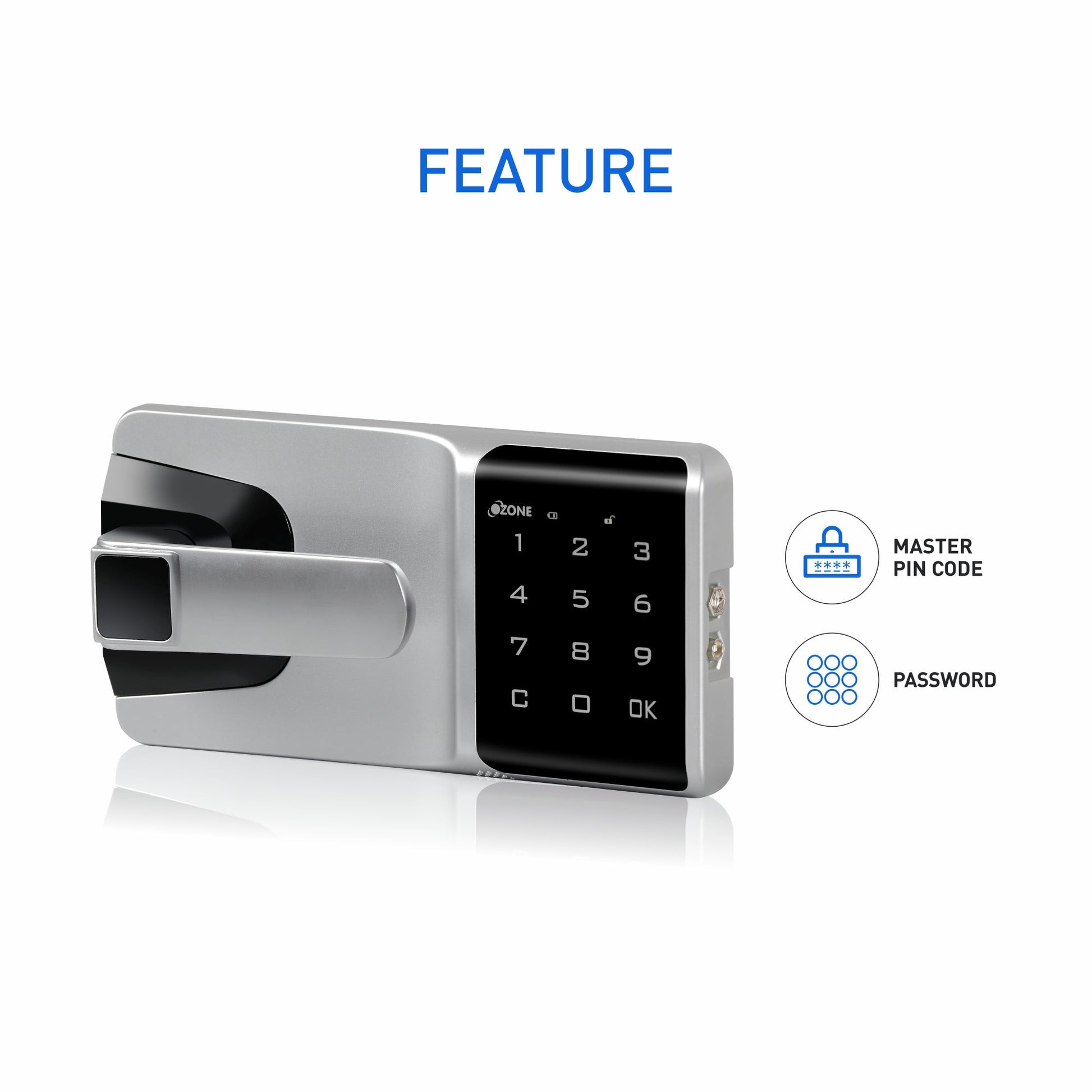    OZFL-502-PW digital door lock